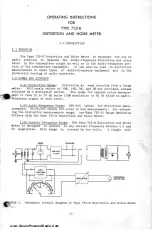 Предварительный просмотр 3 страницы GENERAL RADIO COMPANY 732-B Operating Instructions Manual