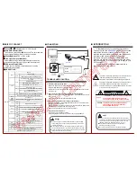 Preview for 2 page of General Security MTX600HQ Quick Manual