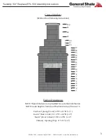 Предварительный просмотр 3 страницы General Shale FPL-150 Assembly Instructions Manual