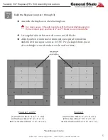 Предварительный просмотр 5 страницы General Shale FPL-150 Assembly Instructions Manual