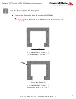 Предварительный просмотр 7 страницы General Shale FPL-150 Assembly Instructions Manual