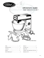 Предварительный просмотр 1 страницы General Slicing MM-5 Operator'S Manual