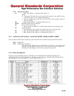 Preview for 14 page of General Standards Corporation PCIe-SIO4BX2 User Manual