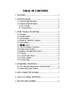 Preview for 2 page of General tools DAF80PWM Operation Manual