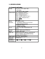 Preview for 4 page of General tools DAF80PWM Operation Manual