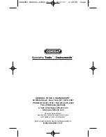 Предварительный просмотр 12 страницы General tools DBAR880 Owner'S Manual