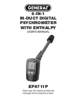 General tools EP8711P User Manual предпросмотр