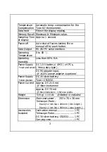 Preview for 5 page of General tools HWA2005DL Manual