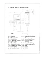 Предварительный просмотр 4 страницы General tools TQ-8800 Operation Manual