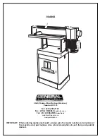 Preview for 22 page of General 15-005S Setup & Operation Manual