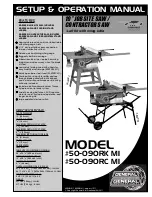 General 50-090RC MI Setup & Operation Manual предпросмотр