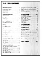 Preview for 4 page of General 90-200 M1 Setup & Operation Manual