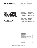 Preview for 1 page of General AOHA24LACL Service Manual