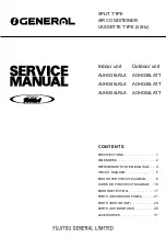 General AOHG36LATT Service Manual предпросмотр