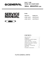 Preview for 1 page of General AOHR14LCC Service Manual