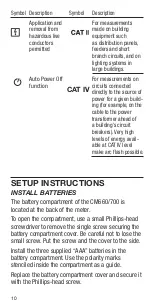 Preview for 10 page of General CM660 User Manual