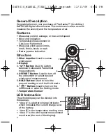 Предварительный просмотр 2 страницы General DAF3010B User Manual