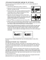 Предварительный просмотр 11 страницы General DCS1800HP User Manual