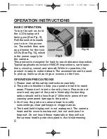 Предварительный просмотр 8 страницы General DCS200 User Manual