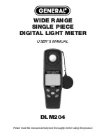 General DLM204 User Manual preview