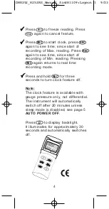 Preview for 4 page of General DM8252 User Manual