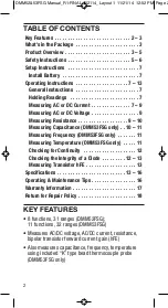 Preview for 2 page of General DMM52FSG User Manual