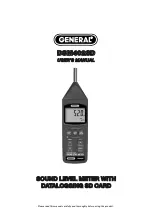 General DSM402SD User Manual preview