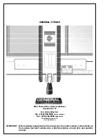 Preview for 12 page of General F-36 T-28 Setup & Assembly Manual