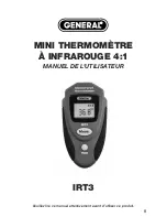 Preview for 9 page of General IRT3 User Manual