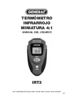 Preview for 17 page of General IRT3 User Manual