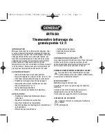 Preview for 5 page of General IRT650 User Manual