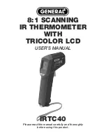 General IRTC40 User Manual preview