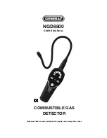 General NGD8800 User Manual предпросмотр