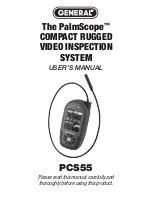 Preview for 1 page of General PCS55 User Manual