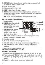 Предварительный просмотр 4 страницы General SAM800HI User Manual