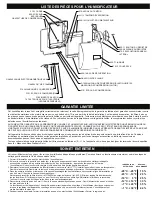 Preview for 15 page of GeneralAire 5705 Installation & Owner'S Manual