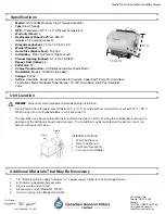 Предварительный просмотр 3 страницы GeneralAire GF-1042DMM Installation & Owner'S Manual