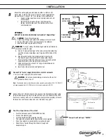 Preview for 3 page of GeneralAire GF-3200DMM Installation Manual