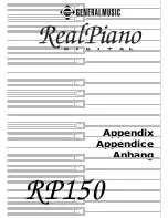 Preview for 71 page of Generalmusic RealPiano RP150 Owner'S Manual