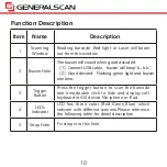 Preview for 10 page of Generalscan GS D100BT-Plus Quick Start Manual