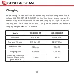 Preview for 15 page of Generalscan GS D100BT-Plus Quick Start Manual