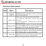 Preview for 18 page of Generalscan GS D100BT-Plus Quick Start Manual