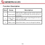 Preview for 19 page of Generalscan GS D100BT-Plus Quick Start Manual