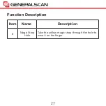 Preview for 27 page of Generalscan GS D100BT-Plus Quick Start Manual