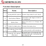 Preview for 31 page of Generalscan GS D100BT-Plus Quick Start Manual