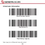 Preview for 38 page of Generalscan GS D100BT-Plus Quick Start Manual