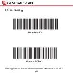 Preview for 40 page of Generalscan GS D100BT-Plus Quick Start Manual