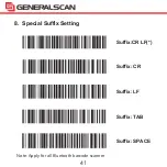 Preview for 41 page of Generalscan GS D100BT-Plus Quick Start Manual