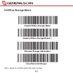 Preview for 42 page of Generalscan GS D100BT-Plus Quick Start Manual