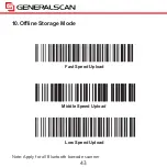 Preview for 43 page of Generalscan GS D100BT-Plus Quick Start Manual